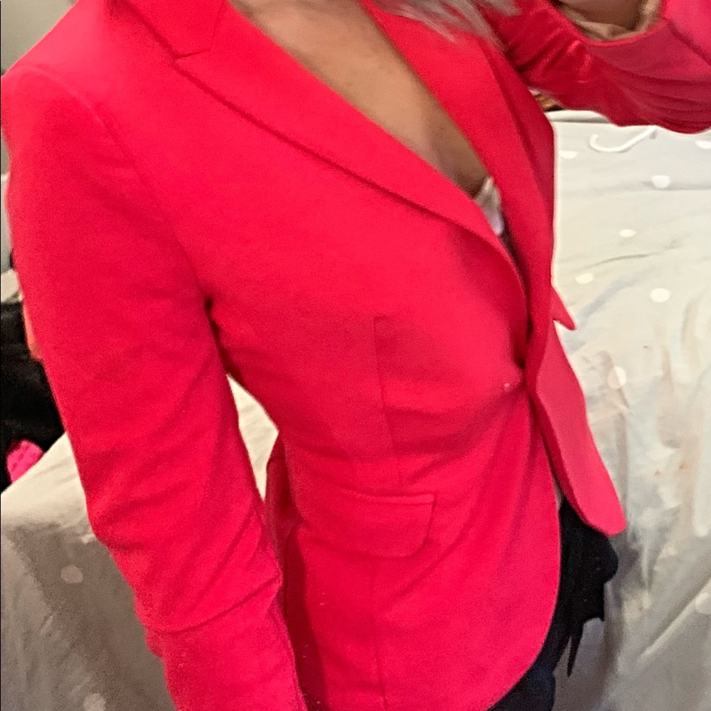Hot pink blazer